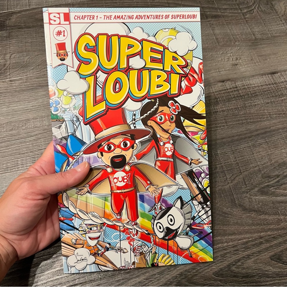 Christian Louboutin Super Loubi kids activity book